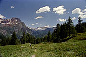 Alpe Devero - la discesa verso Goglio